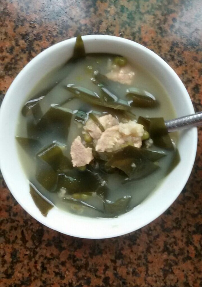 绿豆海带瘦肉汤