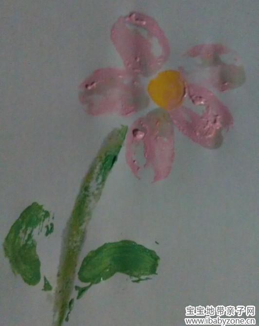 妈妈画的花