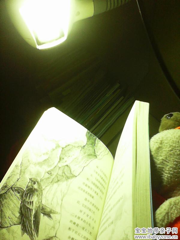 灯下读书