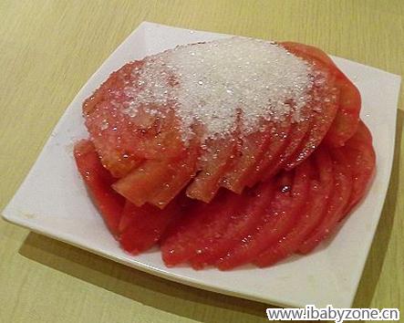 1白糖西红柿
