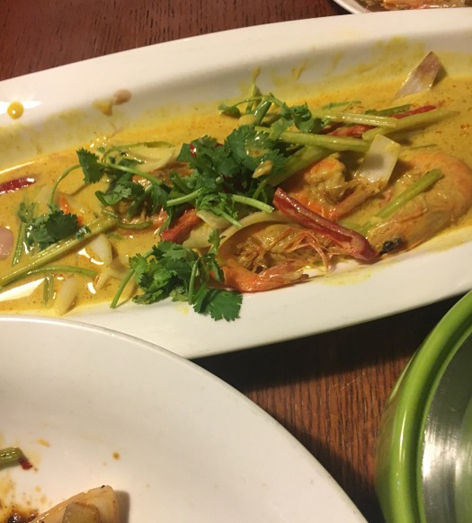 2泰皇咖喱虾