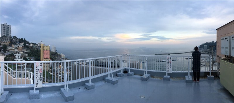 热海的阳台