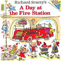 Richard Scarry's A Day at the Fire Station 斯凯瑞童书-消防站的一天