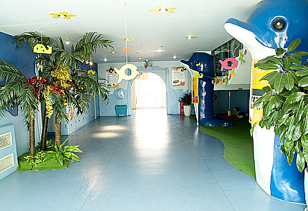 幼儿园一层大厅